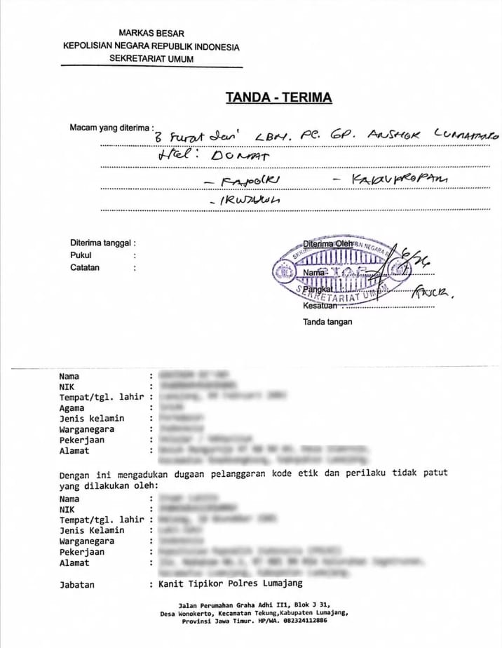 Janji Palsu Kanit Tipikor Lumajang: Menikahi tapi Sudah Beristri, Diduga Tekan Korban Aborsi hingga Kritis